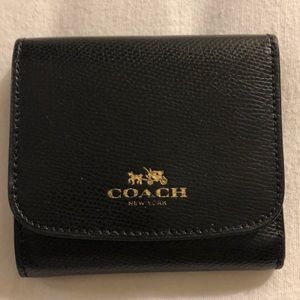 Coach trifold wallet